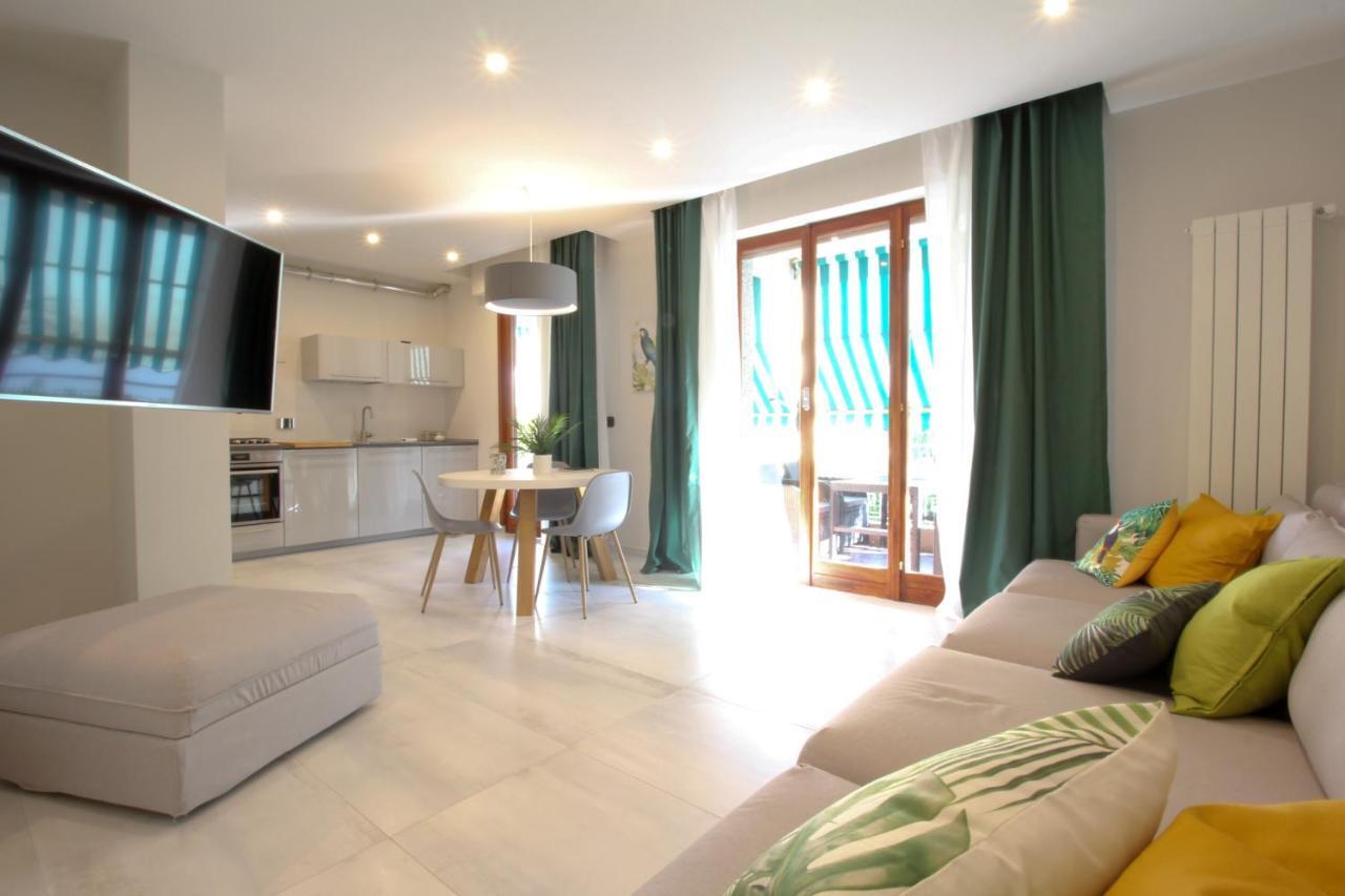 Parrots & Palms Apartment Bordighera Bagian luar foto